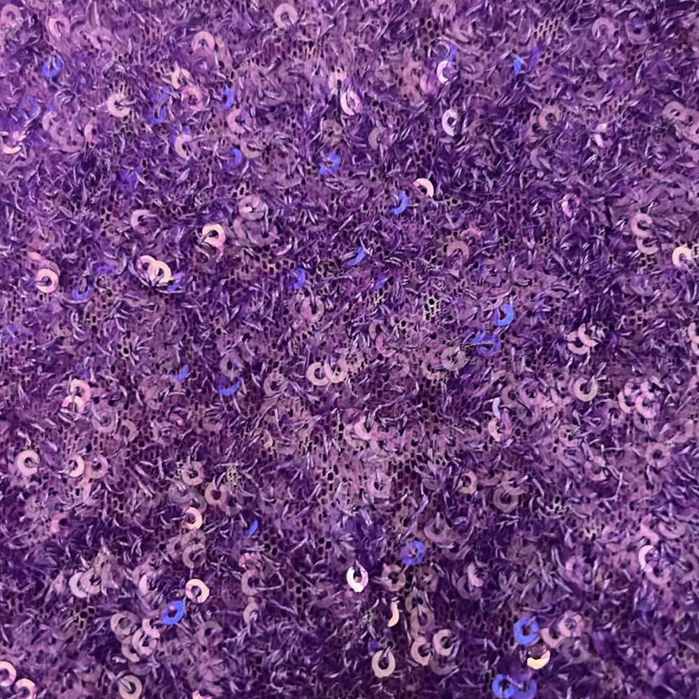 Show Me Your MuMu Purple Sequin Skirt Set - Picture 7 of 8